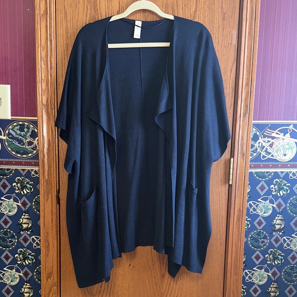 Lululemon Athletica Deep Blue Knit Cardigan